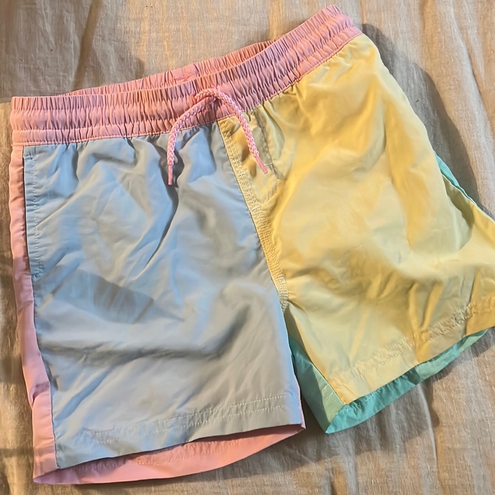 The Beaufort Bonnet Company boys swim trunks